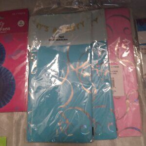 Various baby shower decorations